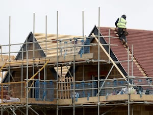 New houses being constructed.