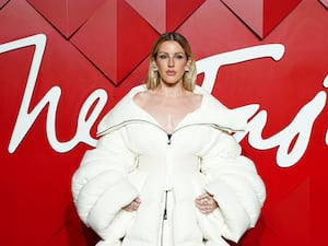 Ellie Goulding attends the Fashion Awards at the Royal Albert Hall in London