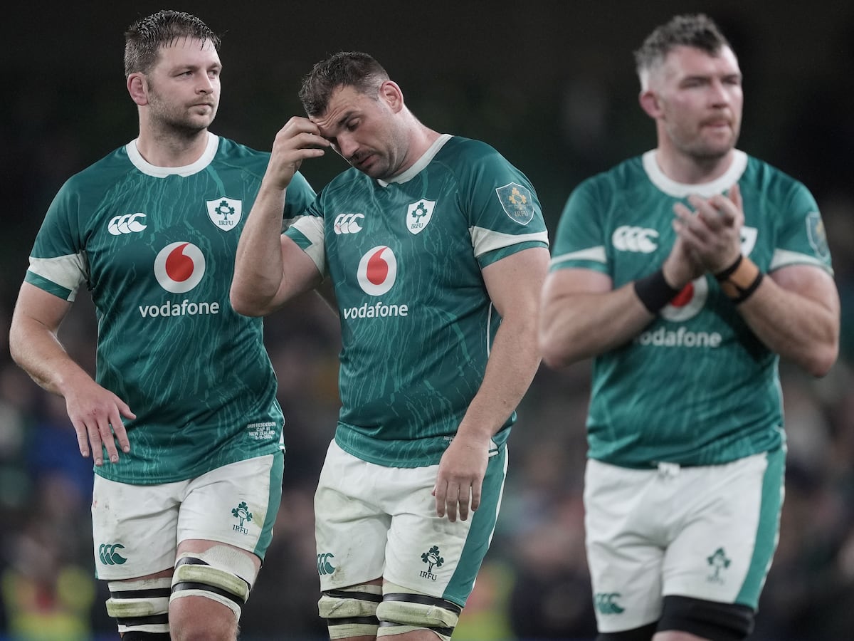 Andy Farrell admits Irish mood ‘sombre’ after New Zealand inflict rare home loss