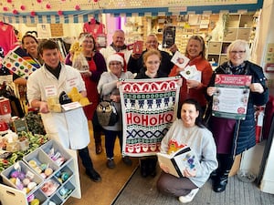 (Back row left to right: Lisa Patterson, Sally McLean-Butler, Richard Insley, Gerry McGeown, (Middle row L - R): Tom Shepley, Norma Mottley, Sarah Brindley, Tania Paling-Sparkes (Creative Drayton), Gill Baldwin and (front) Dee Spencer.