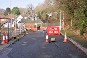 Active Travel improvements have resulted in a road closure / road works at Station Hill, Oakengates, Telford on Saturday, January 11, 2025.