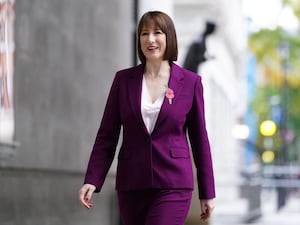 Rachel Reeves arrives at Broadcasting House in London for an interview with the BBC's Laura Kuenssberg