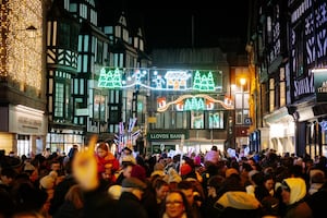 Shrewsbury's Christmas light switch-on