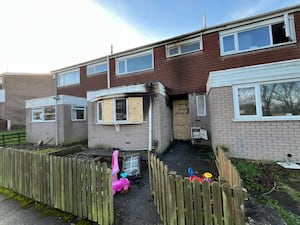 A tumble dryer caught fire at a terraced house in Wantage, Woodside, Telford