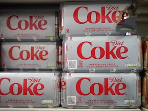 Cans of Diet Coke