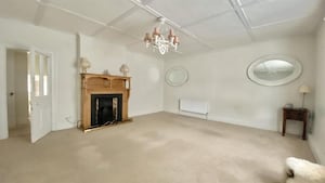 Living area inside the town house. Picture: Rightmove and Halls Commercial. 