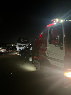 Two vehicles were seized and removed from Whitchurch Train Station car park. 