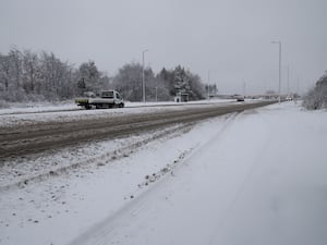 Snow on a road