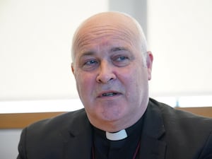 Archbishop of York Stephen Cottrell speaks during a Church of England press conference