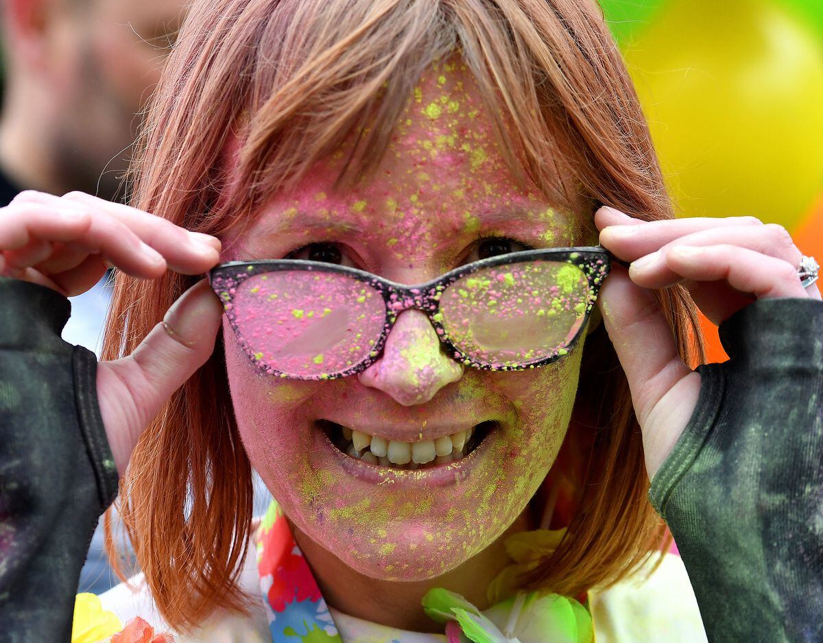 Colour run helps raise more than £25k for charity Shropshire Star