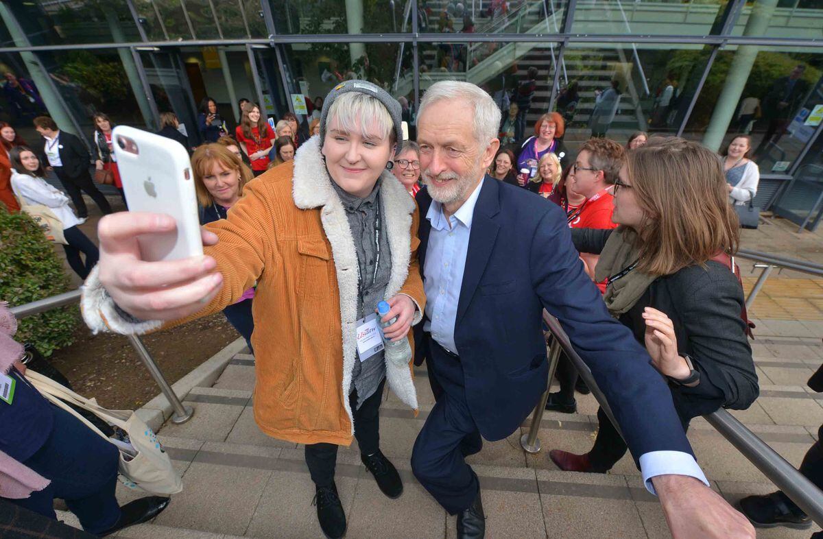 Jeremy Corbyn Back In Telford For Labour Womens Conference Shropshire Star 