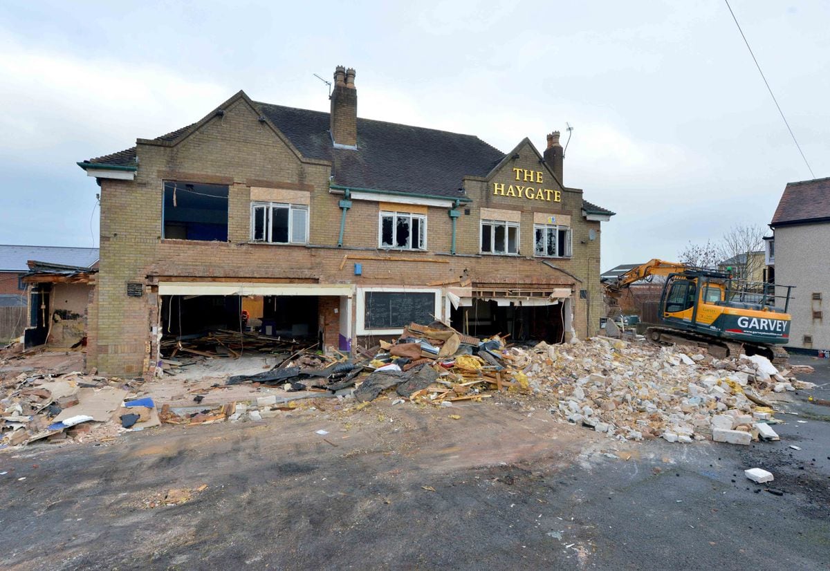Demolition Application For Telford Pub A Month After It Was Knocked Down Shropshire Star