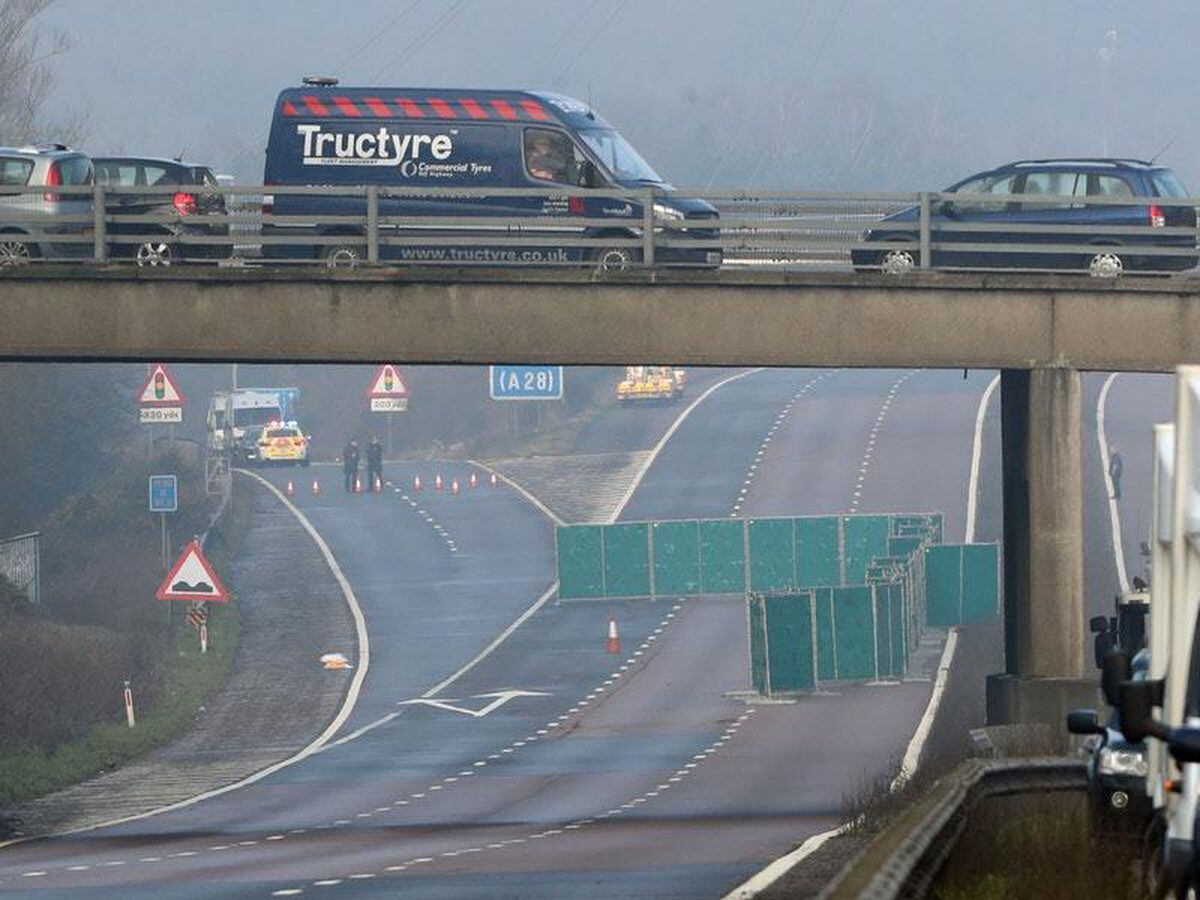 M20 motorway remains closed after body found on road Shropshire Star