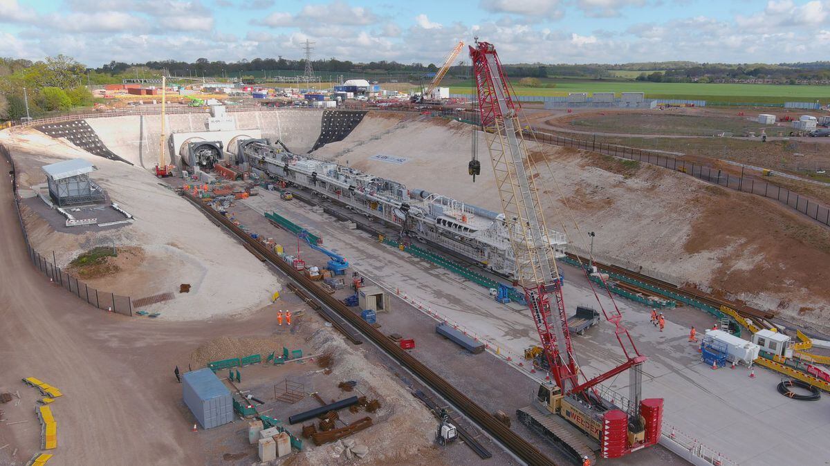 HS2 launches first giant tunnelling machine | Shropshire Star