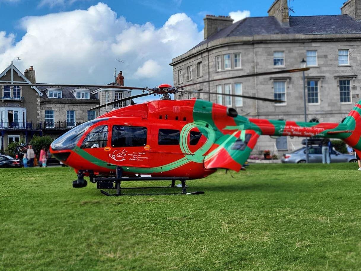 Driver and two pedestrians killed in crash at North Wales seaside town, police say