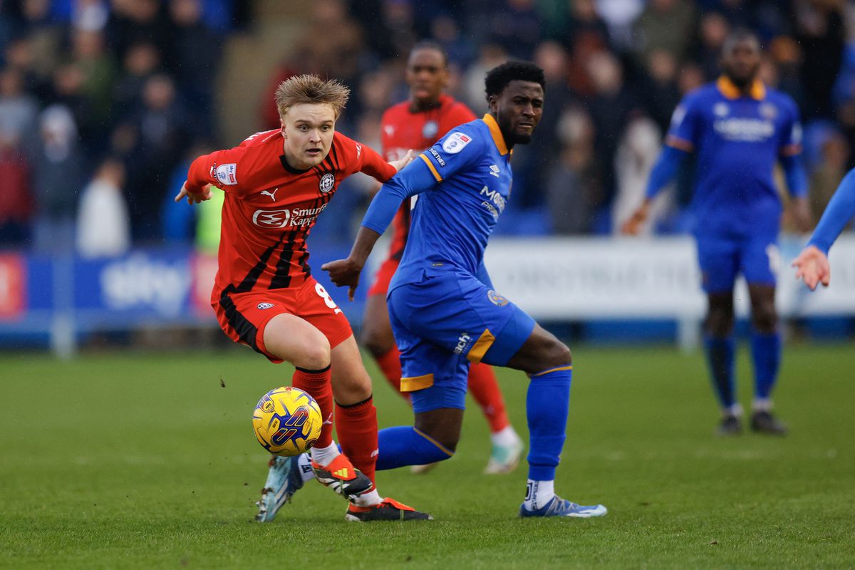 Paul Hurst tells Shrewsbury Town midfielder to keep it simple | Shropshire  Star