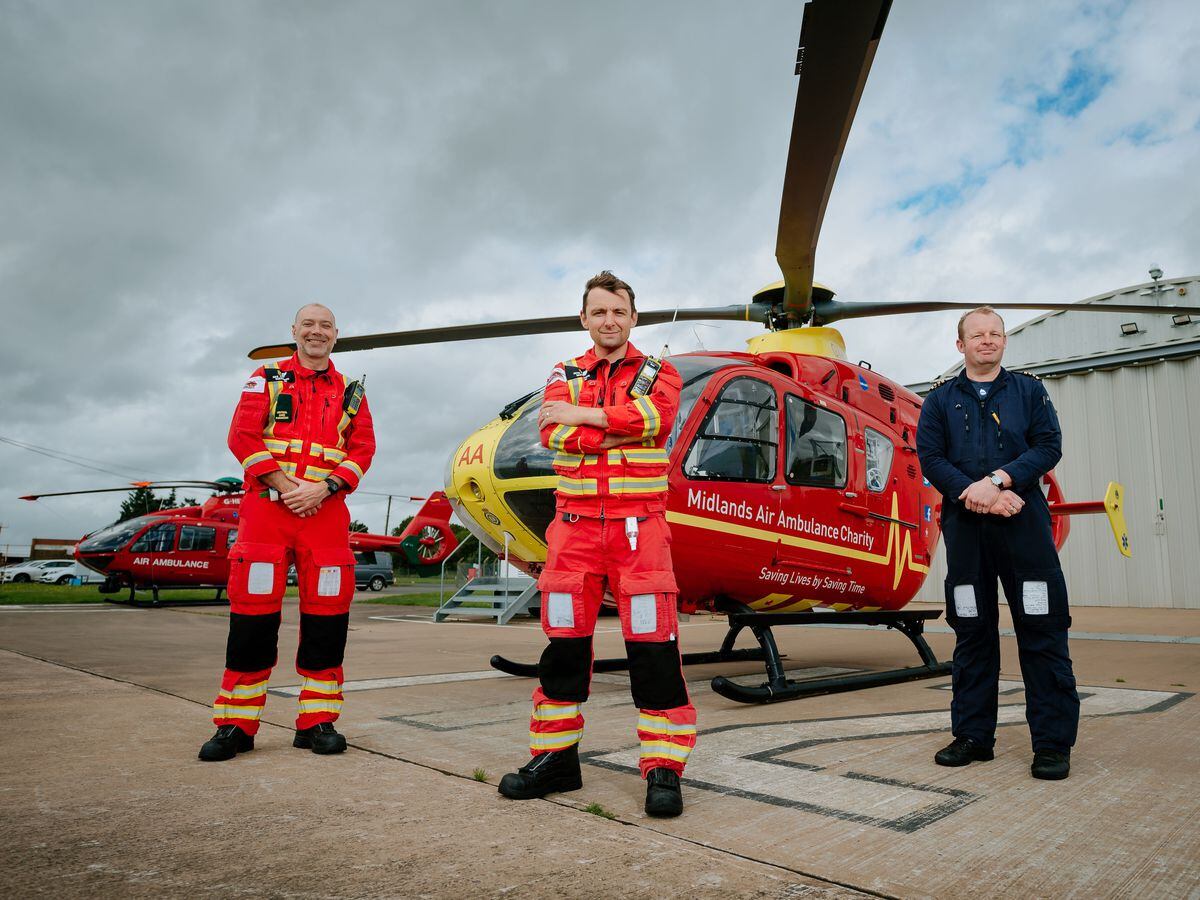 'we’re So Humbled': Midlands Air Ambulance Thanks Supporters As £10 