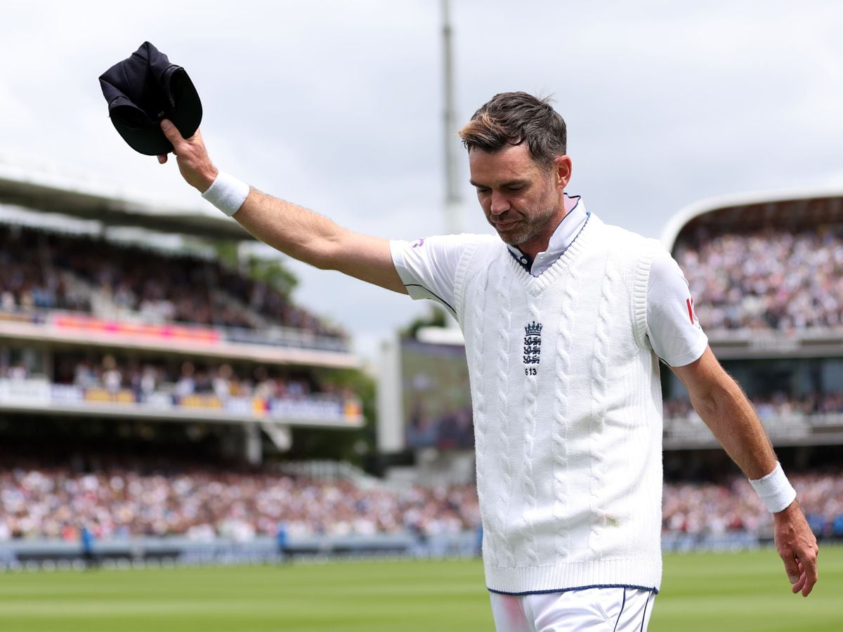 Over and out for James Anderson as England beat West Indies