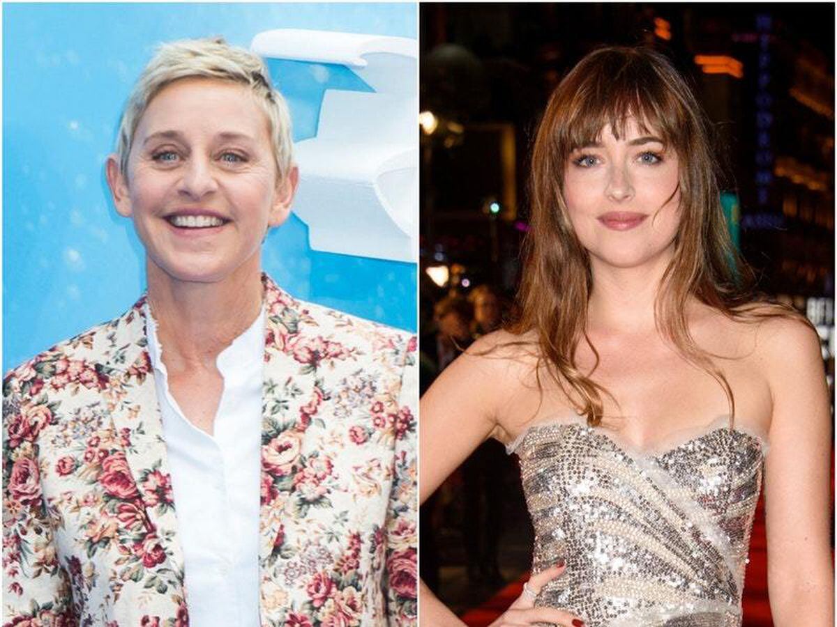 Dakota Johnson in awkward interview with US TV host Ellen DeGeneres