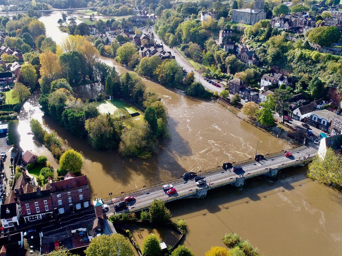 Shropshire River Levels Peak And Expected To Fall Shropshire Star