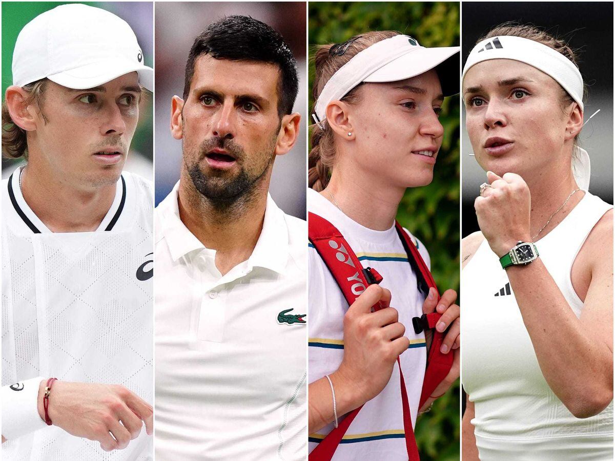 Wimbledon day 10: Semi-final spots on the line