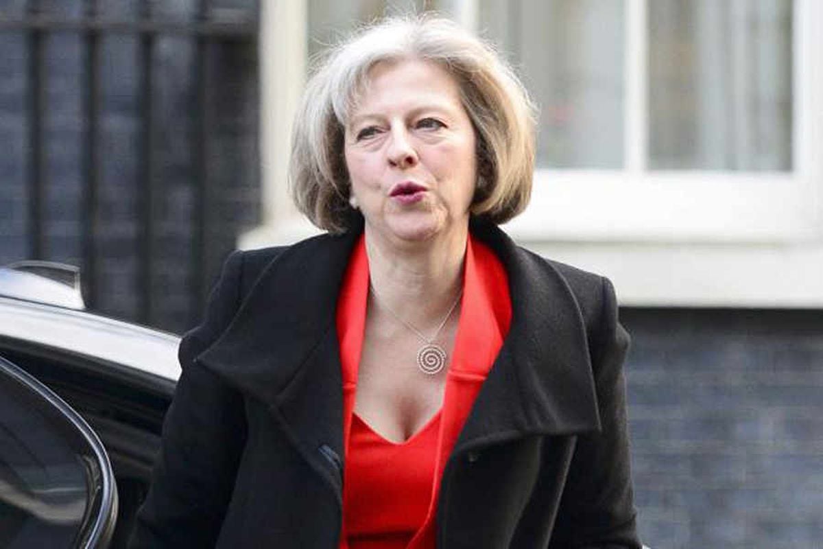 Theresa May Speaks On Shropshire Legal High Tragedy During Visit Shropshire Star 5810