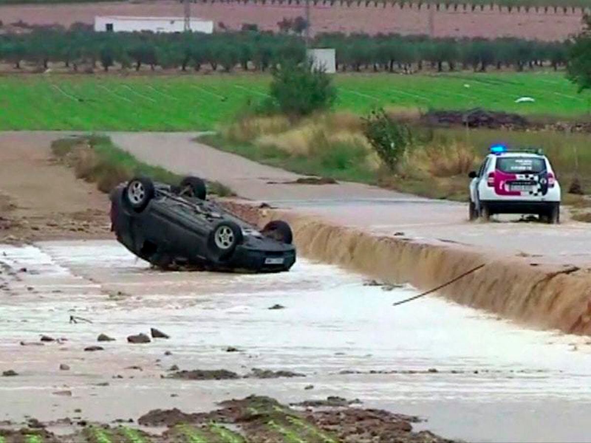 Torrential Rain Causes Third Death In South-eastern Spain | Shropshire Star