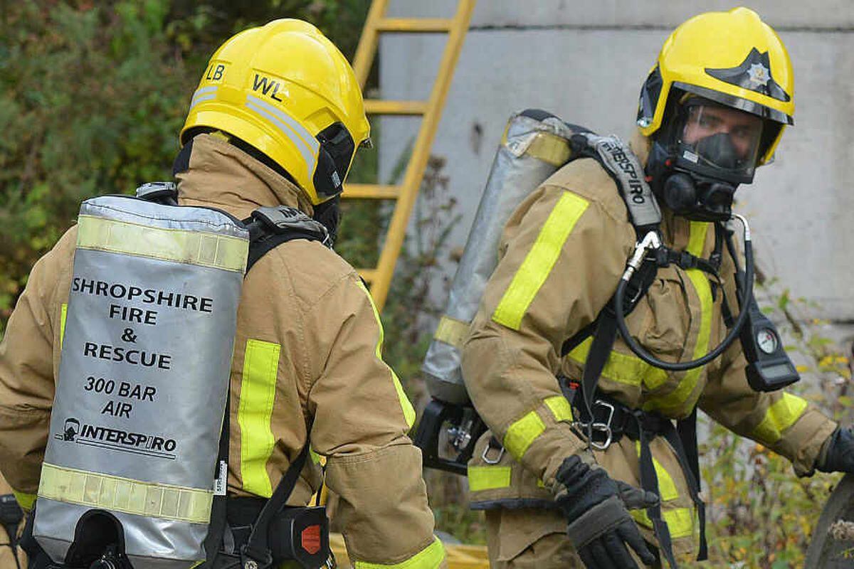 Fire crews tackle Wellington house fire | Shropshire Star