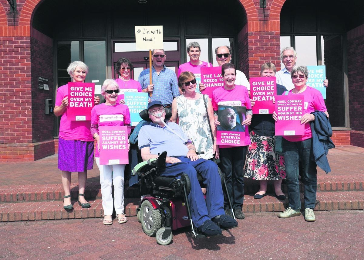 Shropshire assisted dying campaigner Noel Conway dies aged 71 at home ...