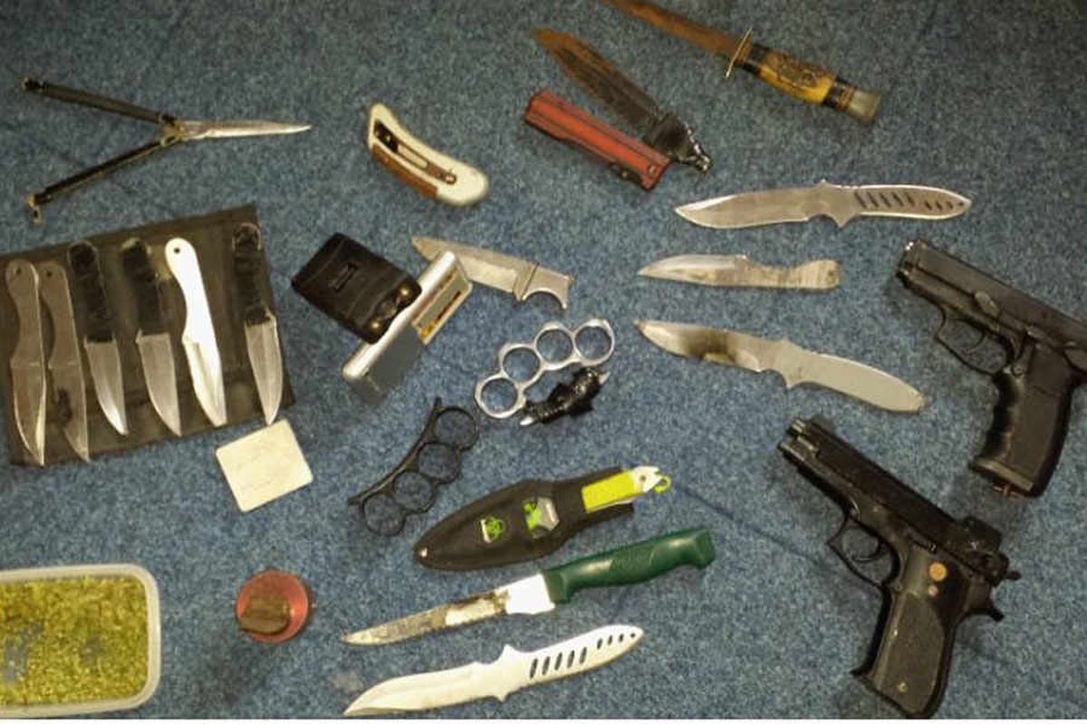 Replica Handguns, Knives And Drugs Seized In Shropshire Raid ...