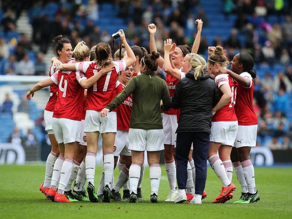 Arsenal end seven-year wait for another Women’s Super League title ...