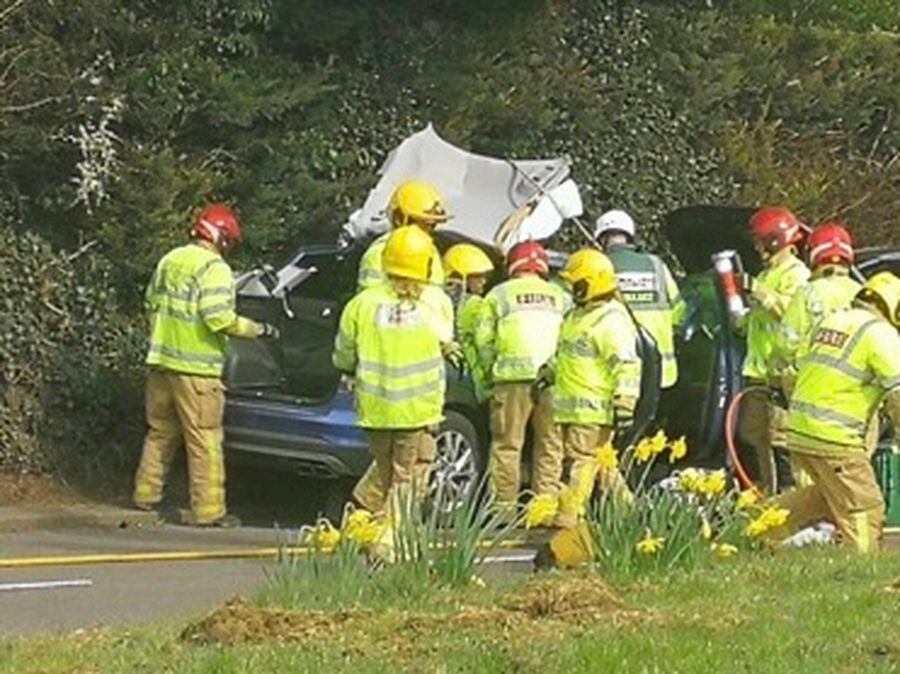 Four people hurt in two-car crash in Ellesmere | Shropshire Star