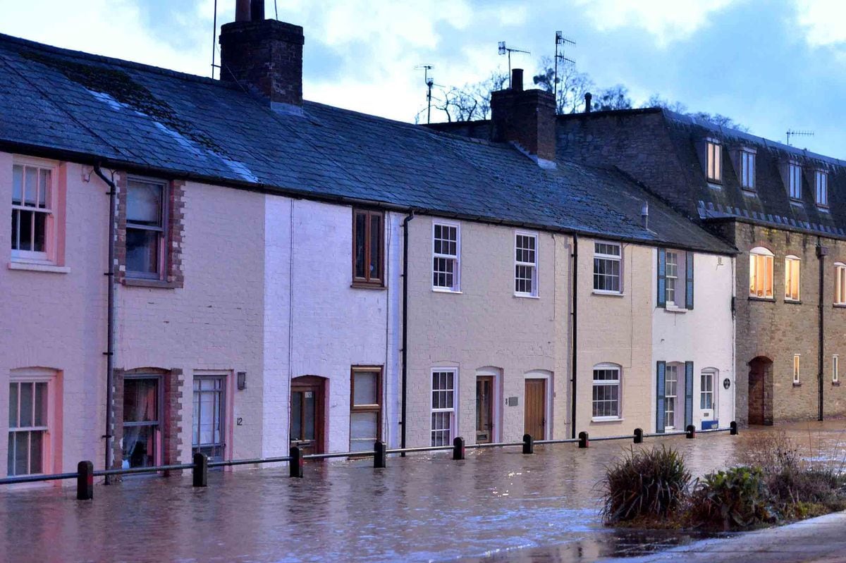 Storm Dennis River nears peak as Ludlow hit by worst flooding in 12