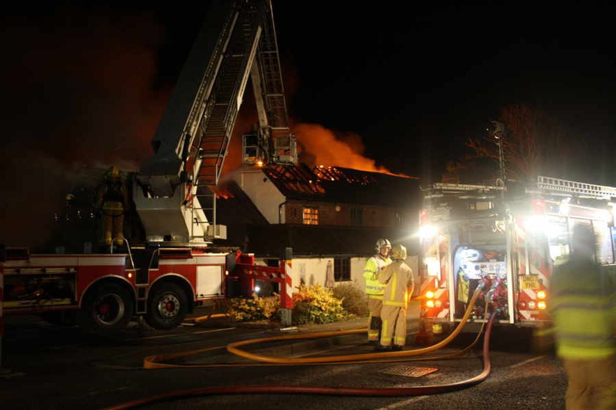 Historic Shropshire pub destroyed by fire | Shropshire Star